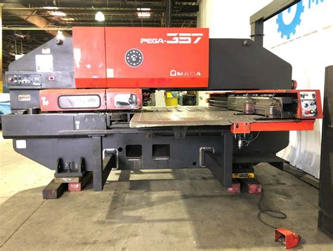 amada pega 357 cnc punching machine|Used Amada Pega.